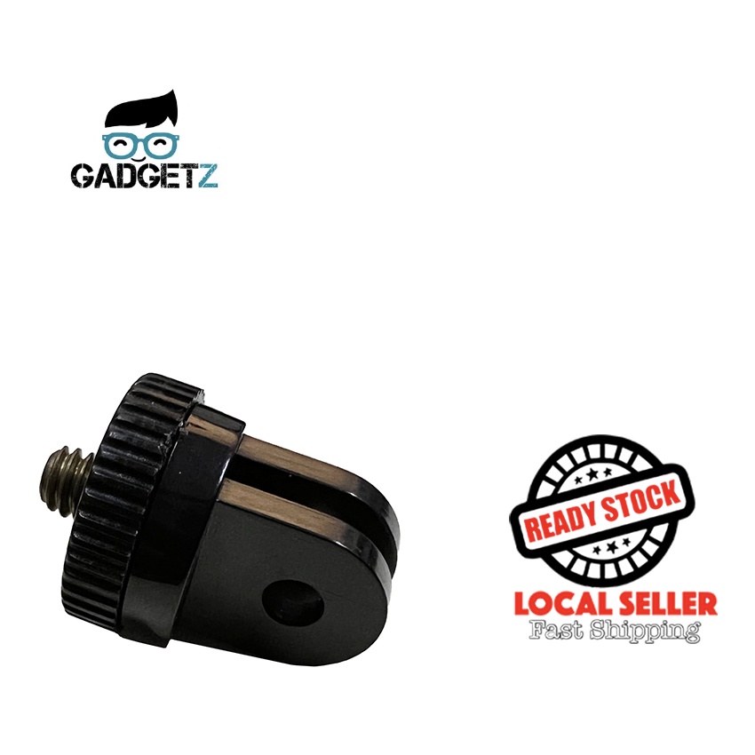 1/4 inch Mini Tripod Adapter Bracket GoPro Mount to Camera 1/4" Male