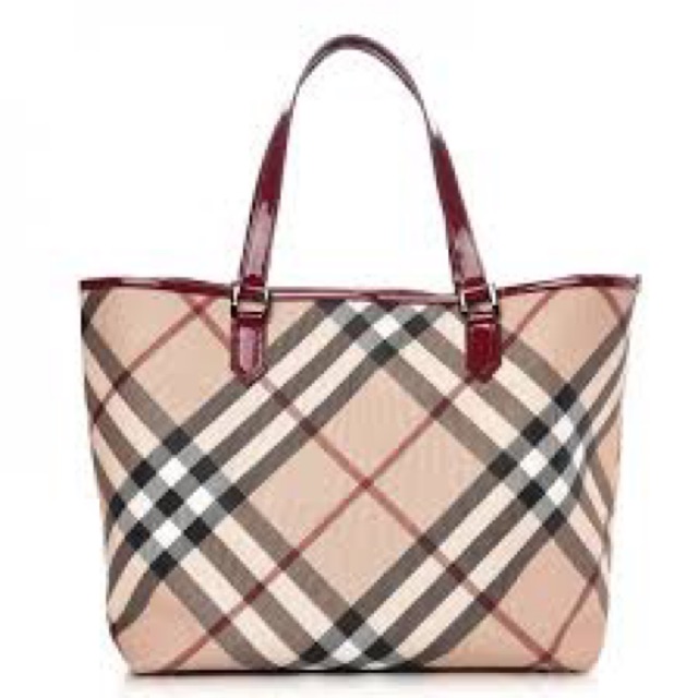 burberry nova tote bag