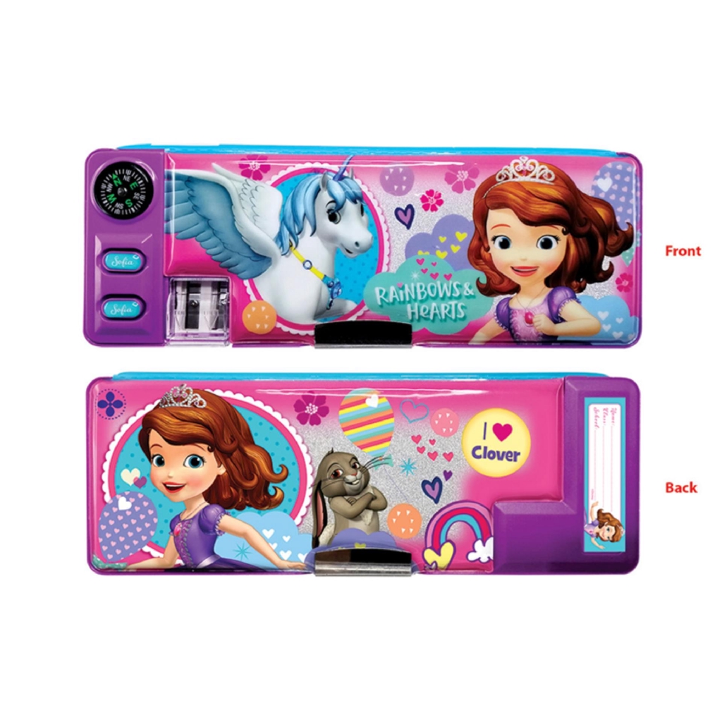 Disney Princess Sofia Big Magnetic Pencil Case - Multicolour | Shopee  Malaysia