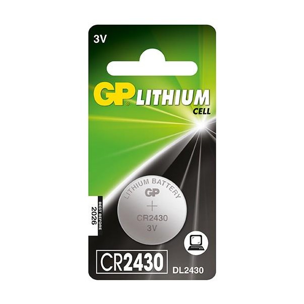 GP CR2430 battery (1Card pack)