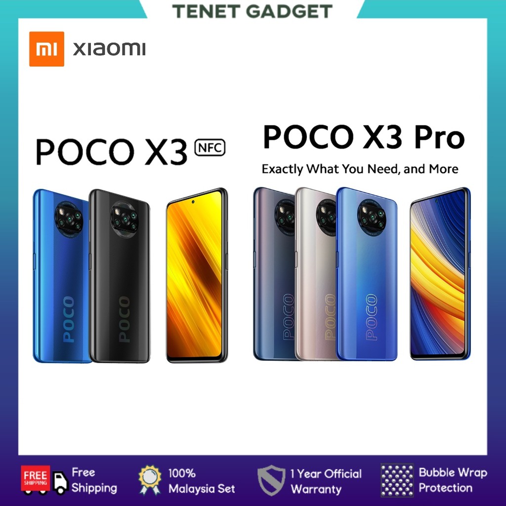 Xiaomi Poco X3 Pro / Poco X3 | 6GB RAM 128GB ROM / 8GB RAM 256GB ROM ...