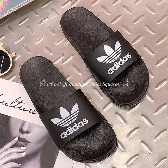 adidas couple slippers