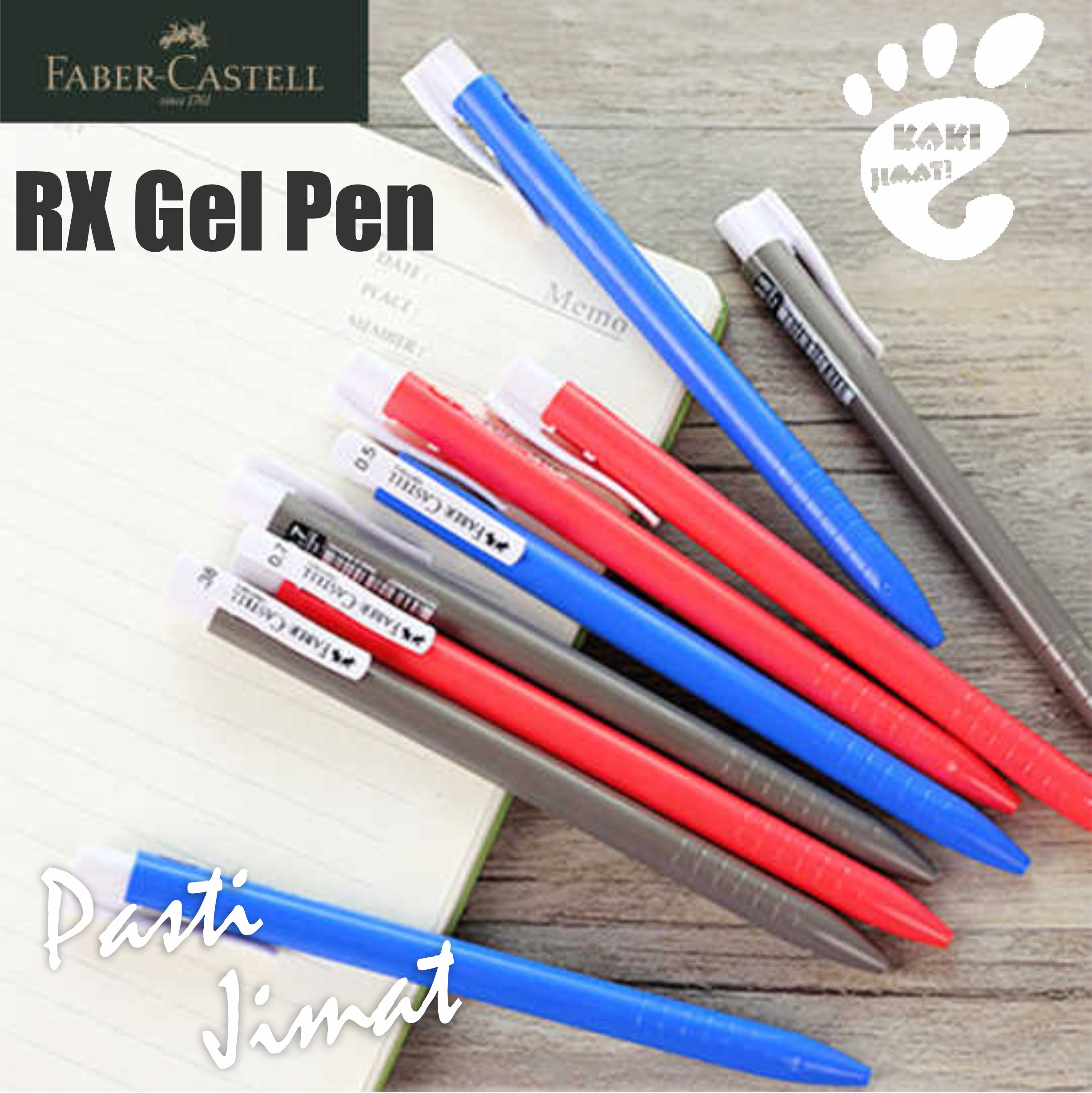 FaberCastell RX Gel Pen 0.5/0.7mm Shopee Malaysia