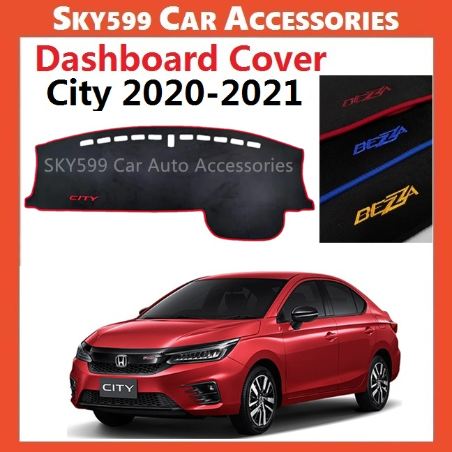 Honda City 2020-2022 Dashboard Cover Anti Slip Thick Dashboard Mat High  Quality