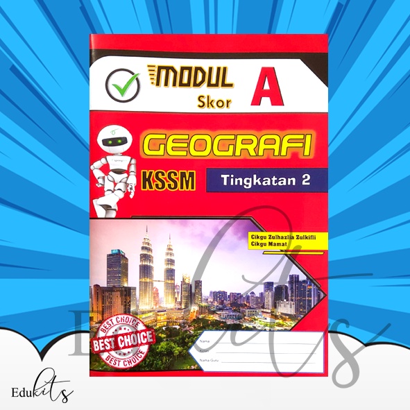 Edukits Modul Skor A Geografi Kssm Tg 1 2 3 4 5 Colorful Pages Shopee Malaysia