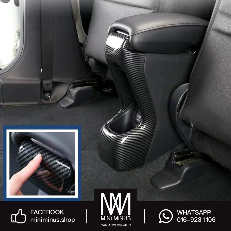 Honda HRV (20152021) Rear Armrest Cover Shopee Malaysia