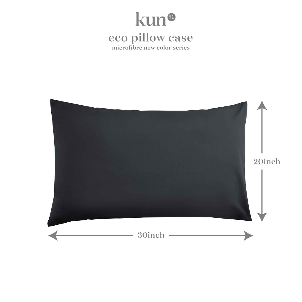 Kun New Colors Premium Series Microfibre Pillowcase / Sarung Bantal (20” x 30”) #6