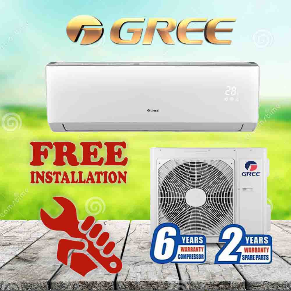 GREE Lomo-N 2HP Air Conditioner INCLUDED INSTALLATION GWC18QD-K3NNA1D ...