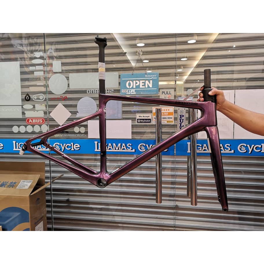 supersix disc frameset