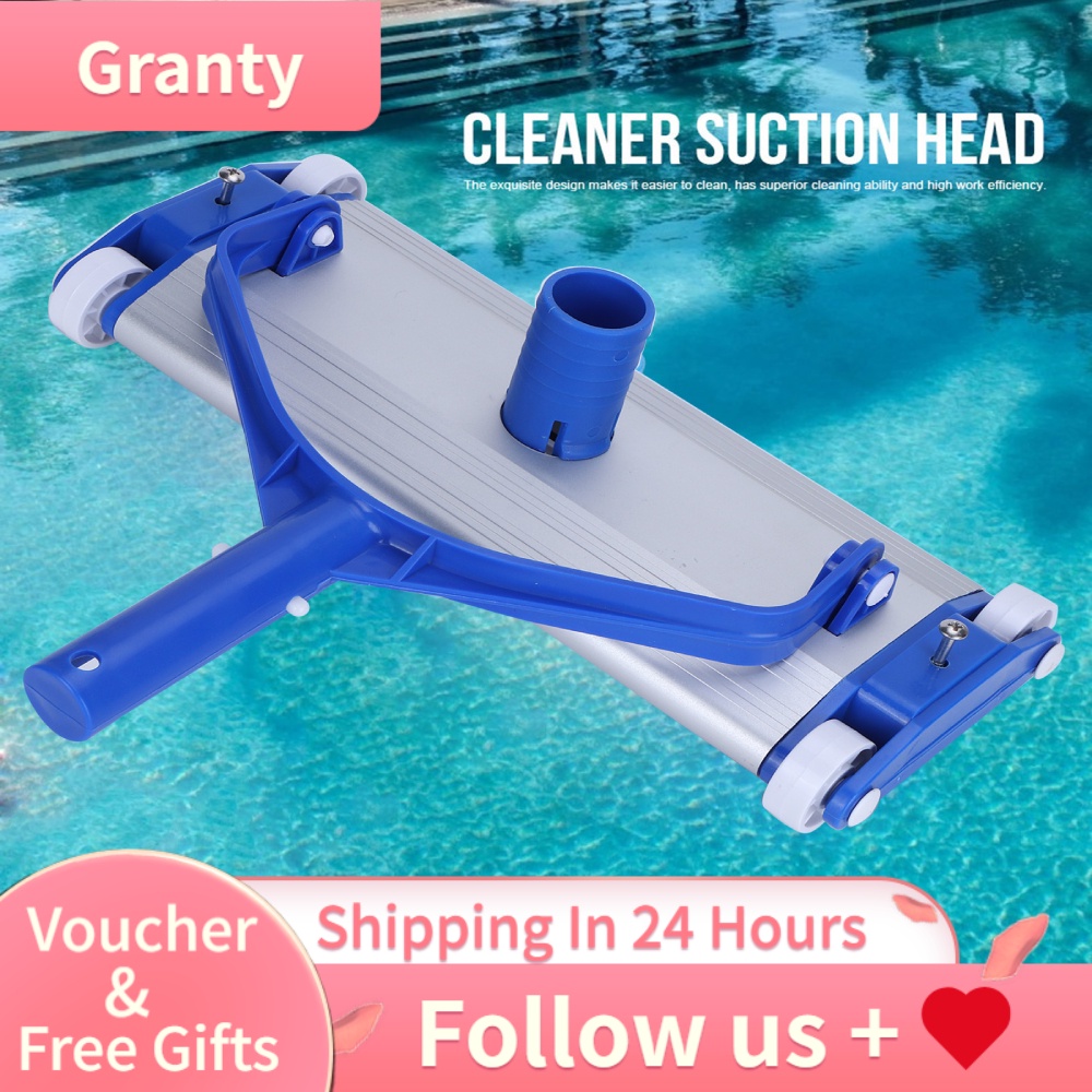 Granty Aluminum Alloy Vacuum Cleaner Brush Dirt Suction Head Accessory