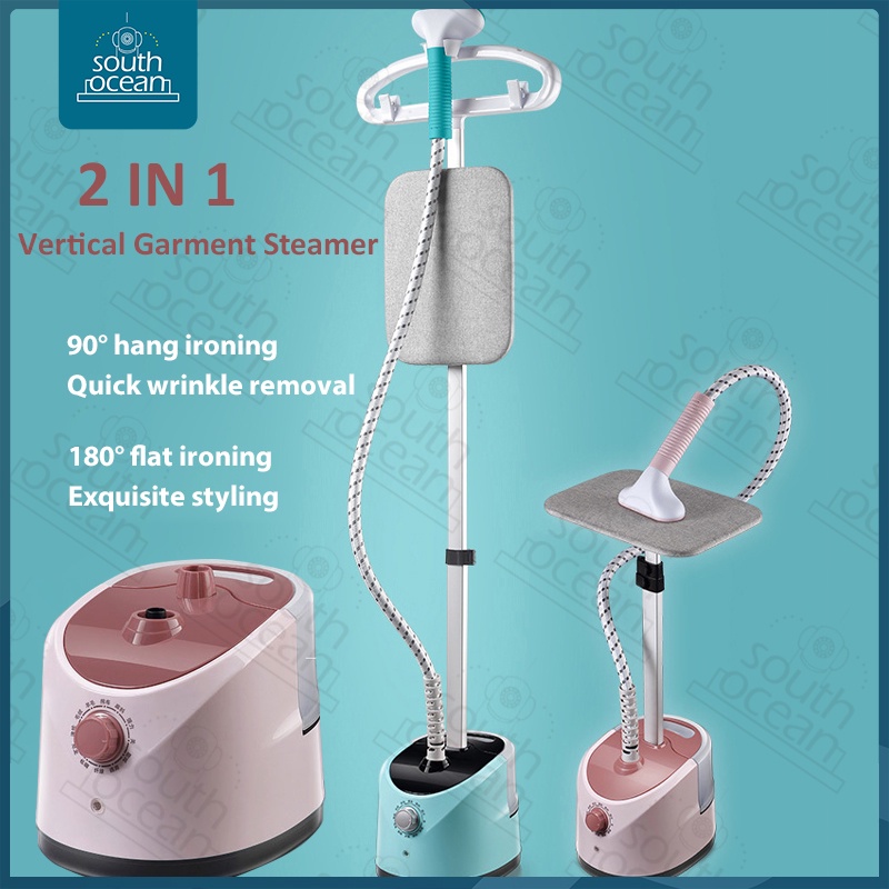 Premium Portable Stand Type Garment Steamer Clothes Iron Steam Seterika ...