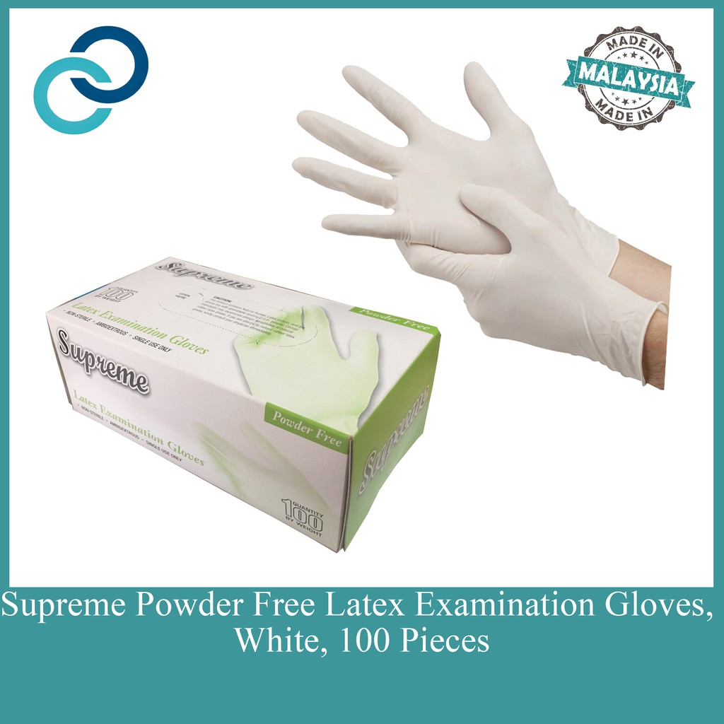 powder free latex gloves