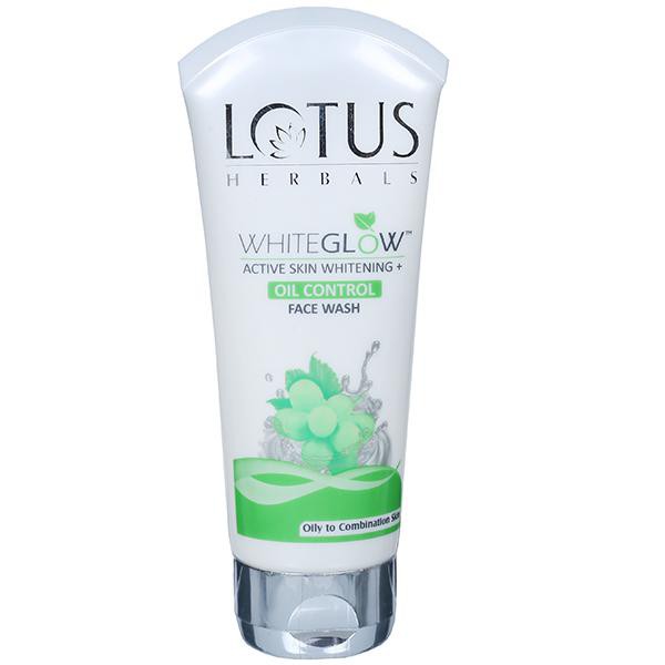 Lotus Herbals White GLOW Active Skin Whitening + Oil Control Face Wash 50ml Shopee Malaysia