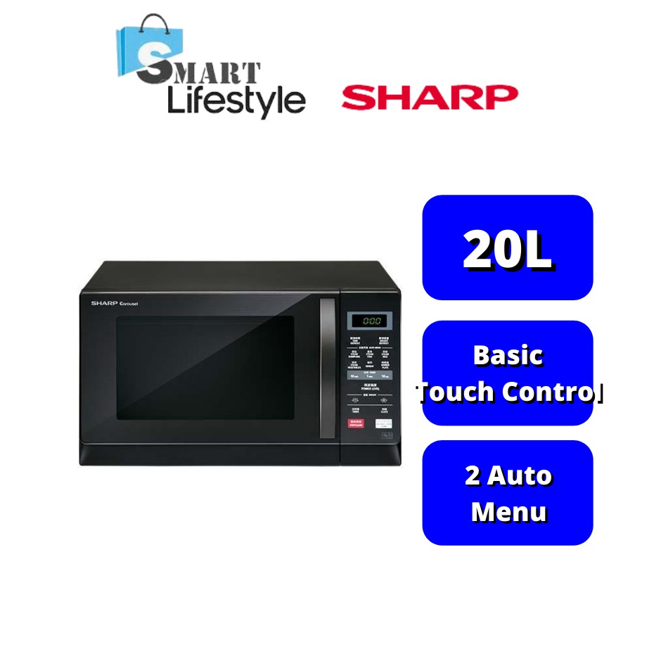 Sharp Basic Microwave Oven (20L) R207EK Shopee Malaysia