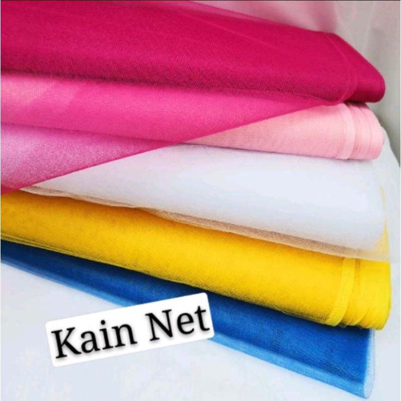 Kain Net Kasar/礼篮布/Rough Tulle Fabric 50 inch(130cm)