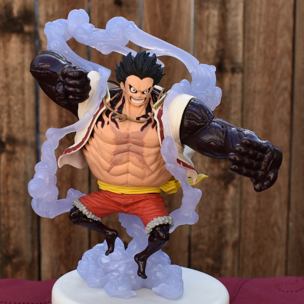 Gold Sticker Banpresto One Piece Monkey D Luffy King Of Artist Gear Fourth Bound Man Boundman Rare Original Shopee Malaysia