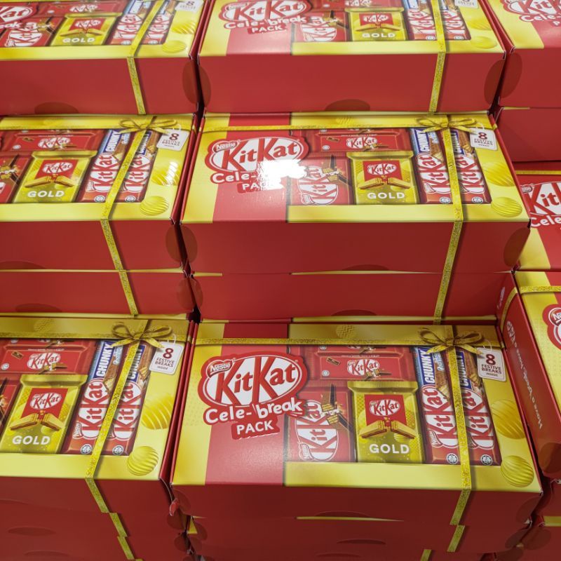 Coklat KitKat Party 260gm KitKat Bento Box 255gm KitKat ShareBag 408gm