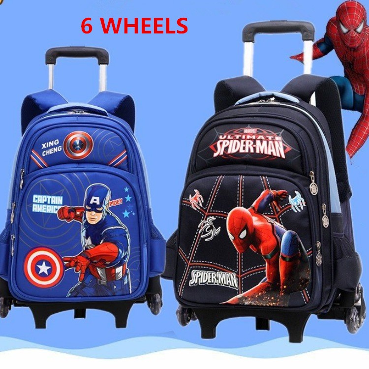 Beg on sale sekolah spiderman