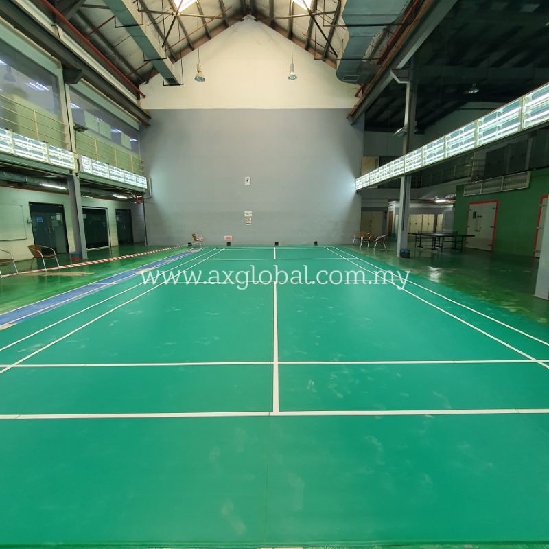 ‼️[Dari Kilang]‼️ Badminton Court Mat installed at Klang valley