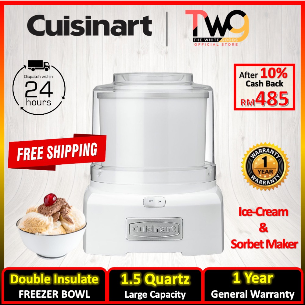 [FREE SHIPPING] Cuisinart ICE21HK Frozen YogurtSorbet & Ice Cream Maker ICE21HK ICE21HK