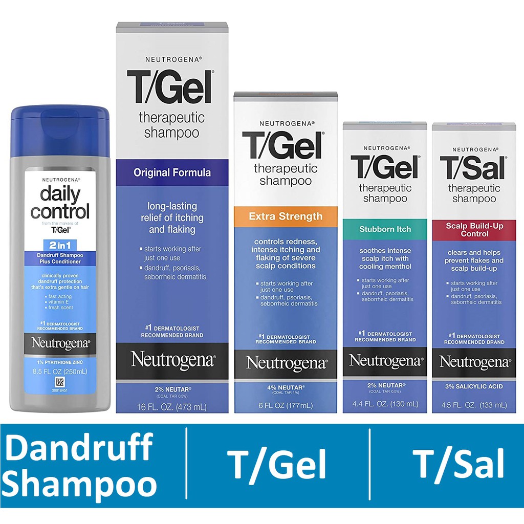 Iimono Neutrogena Scalp Build Up Control T Sal Stubborn Itch T Gel Extra Strength 2 In 1 Dandruff Shampoo Shopee Malaysia