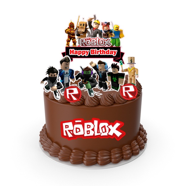 ROBLOX CAKE TOPPER 02 | Shopee Malaysia