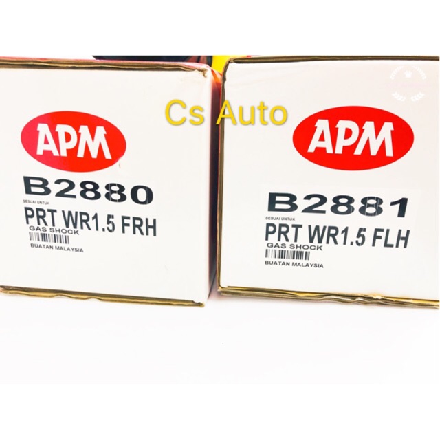 Wira 1 5 Apm Front Absorber Oil Gas Original Shopee Malaysia