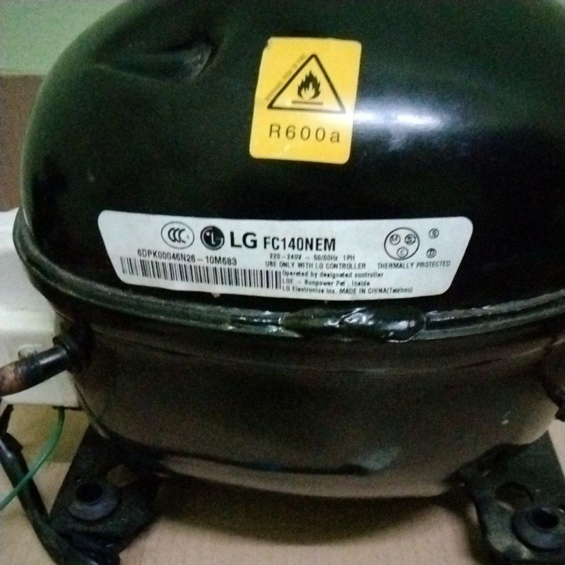 Compressor Samsung Lg Hitachi R600a Shopee Malaysia