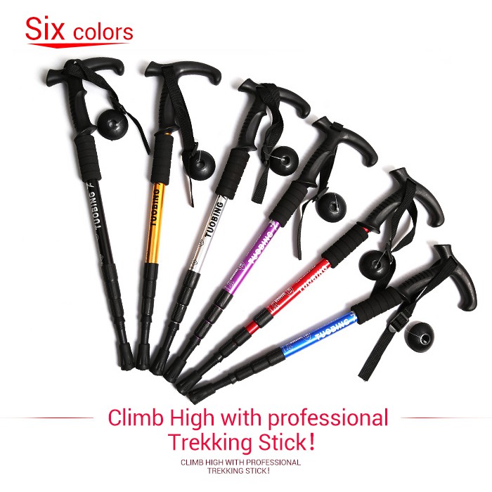 ULTRALIGHT! 110CM Hiking Stick Climbing Stick Walking Stick Tongkat Hiking