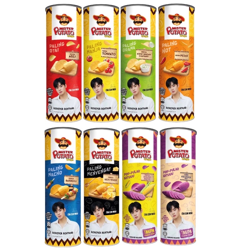 Mister Potato Crisps 145g 125g Shopee Malaysia 8004