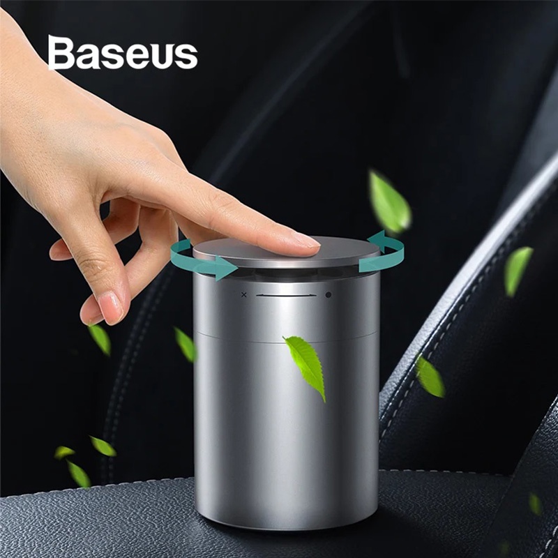 BASEUS Minimalist Car Cup Holder Air Freshener Ocean with Formaldehyde