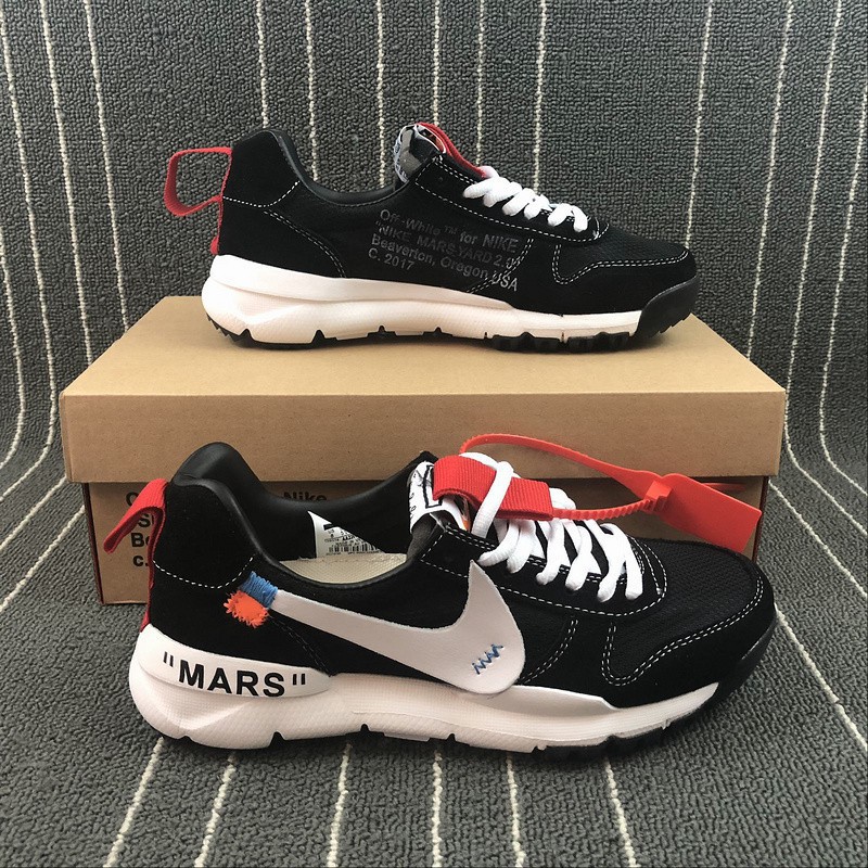 OFF-White X Nike Craft Mars Yard TS NASA 2.0 knitted sports shoes | Shopee  Malaysia