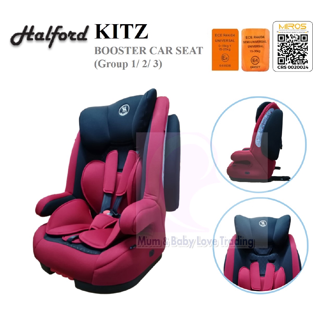 halfords child seats isofix