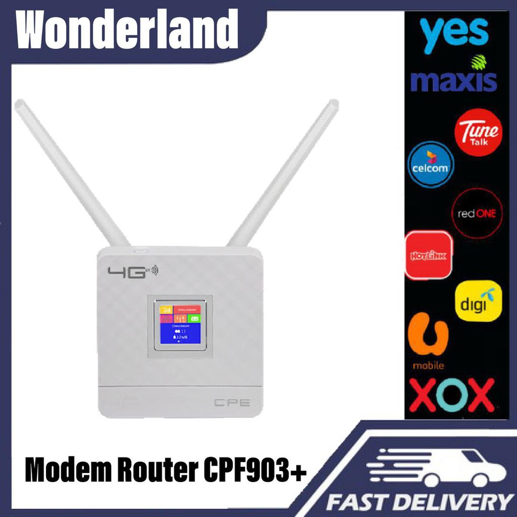 4g wireless router cpf903 настройка