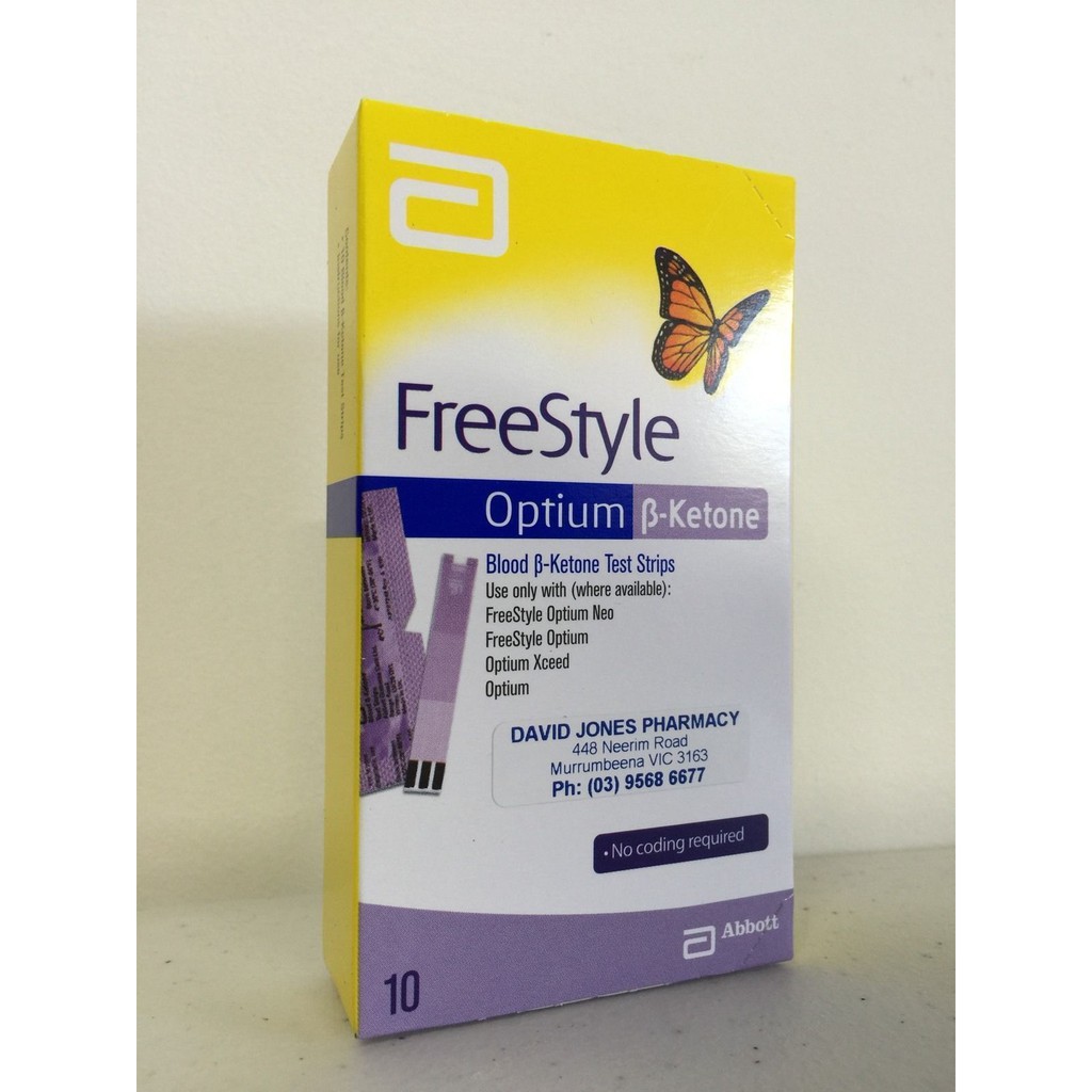 ABBOTT FreeStyle Optium Ketone Test Strips (Pack of 10) Shopee Malaysia