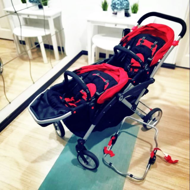 contours lt double stroller