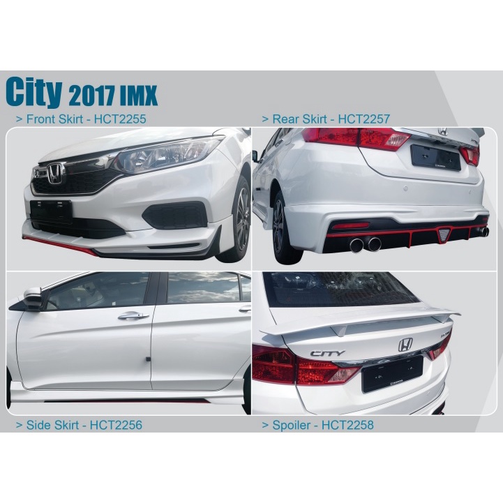 Honda city gm6 2017 2018 2019 IMAX bodykit body kit front side rear skirt lip IMAX I MAX