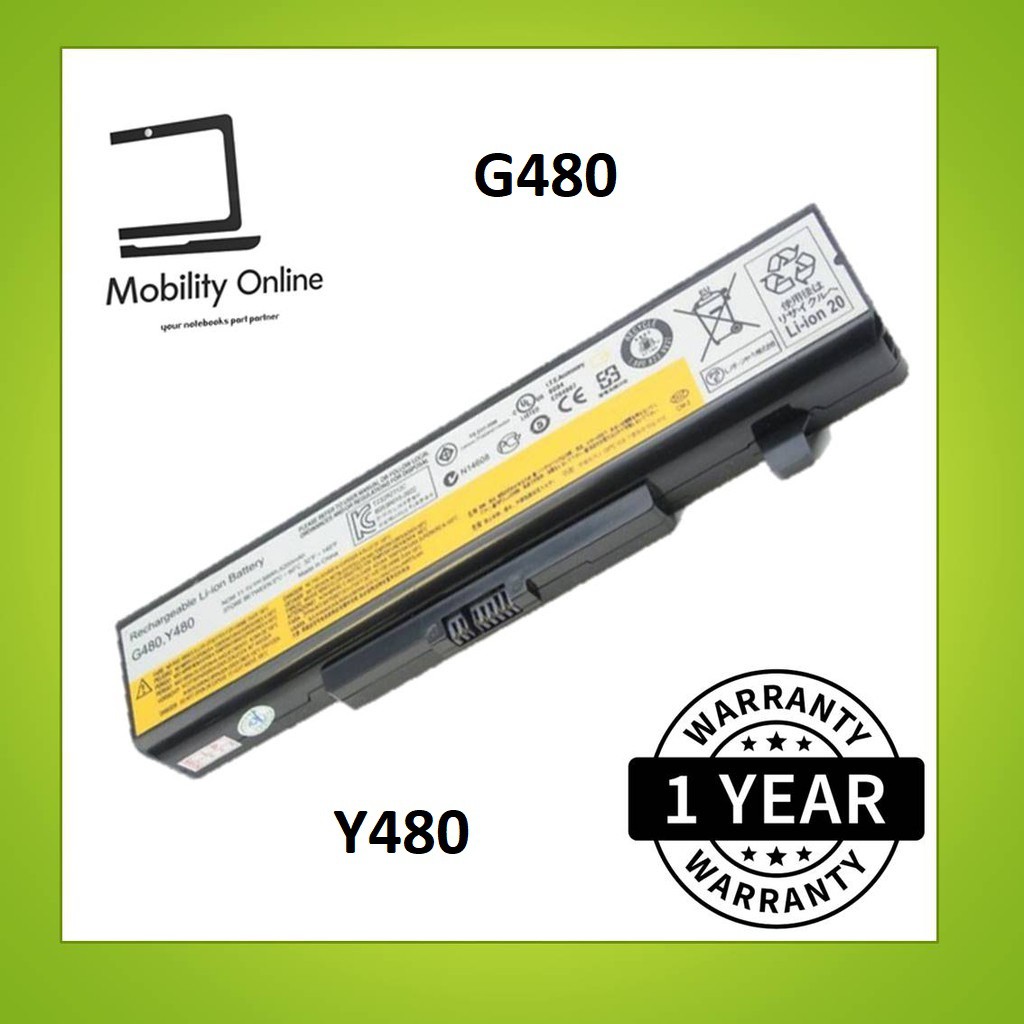 Lenovo G480 G485 G505 G580 G585 B480 V480 V580 Y480 Y485 Y480P Y580 Y580N Y485P Z380 Z580 Notebook Laptop Battery