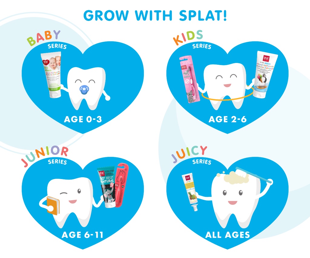 SPLAT JUICY Toothpaste Ice Cream EXP AUG 2023 Shopee Malaysia