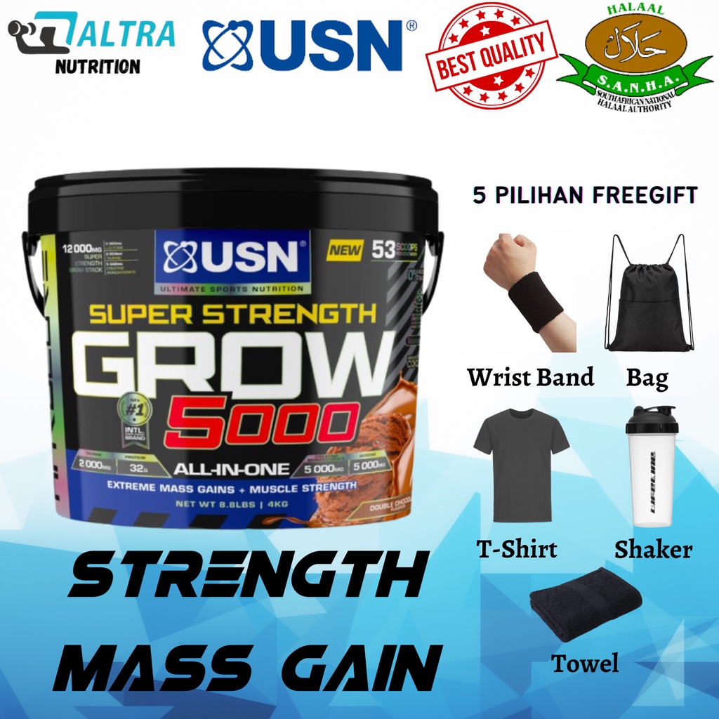 USN Super Strength Grow 5000 AllInOne Extreme Mass Gains And Muscle
