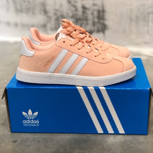 adidas gazelle peach