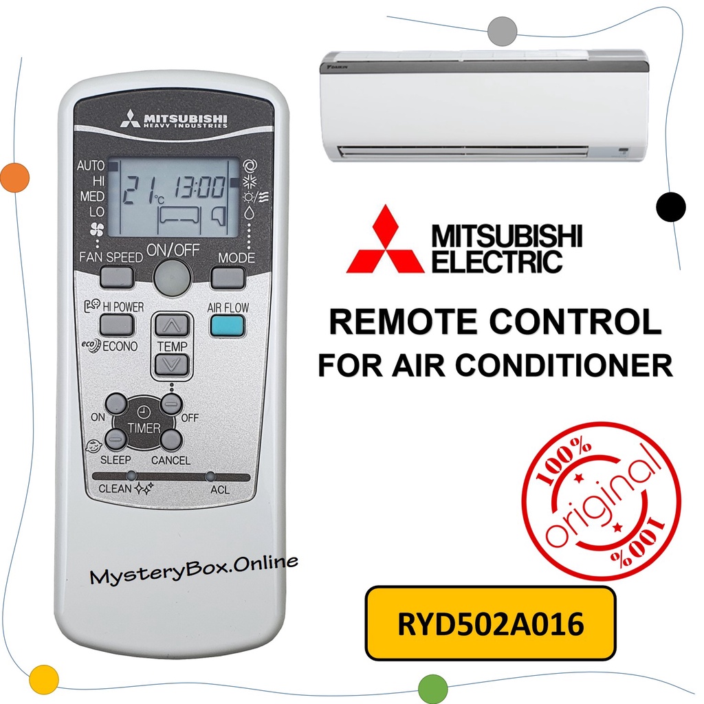 ORIGINAL Mitsubishi Heavy Industries Genuine Part Aircond Air Cond Air Conditioner Remote