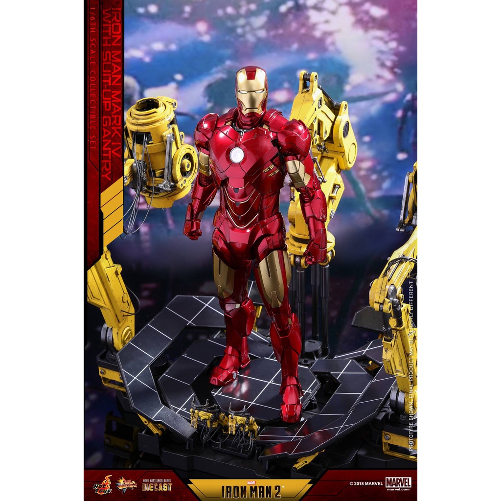 hot toys iron man mark 4 diecast