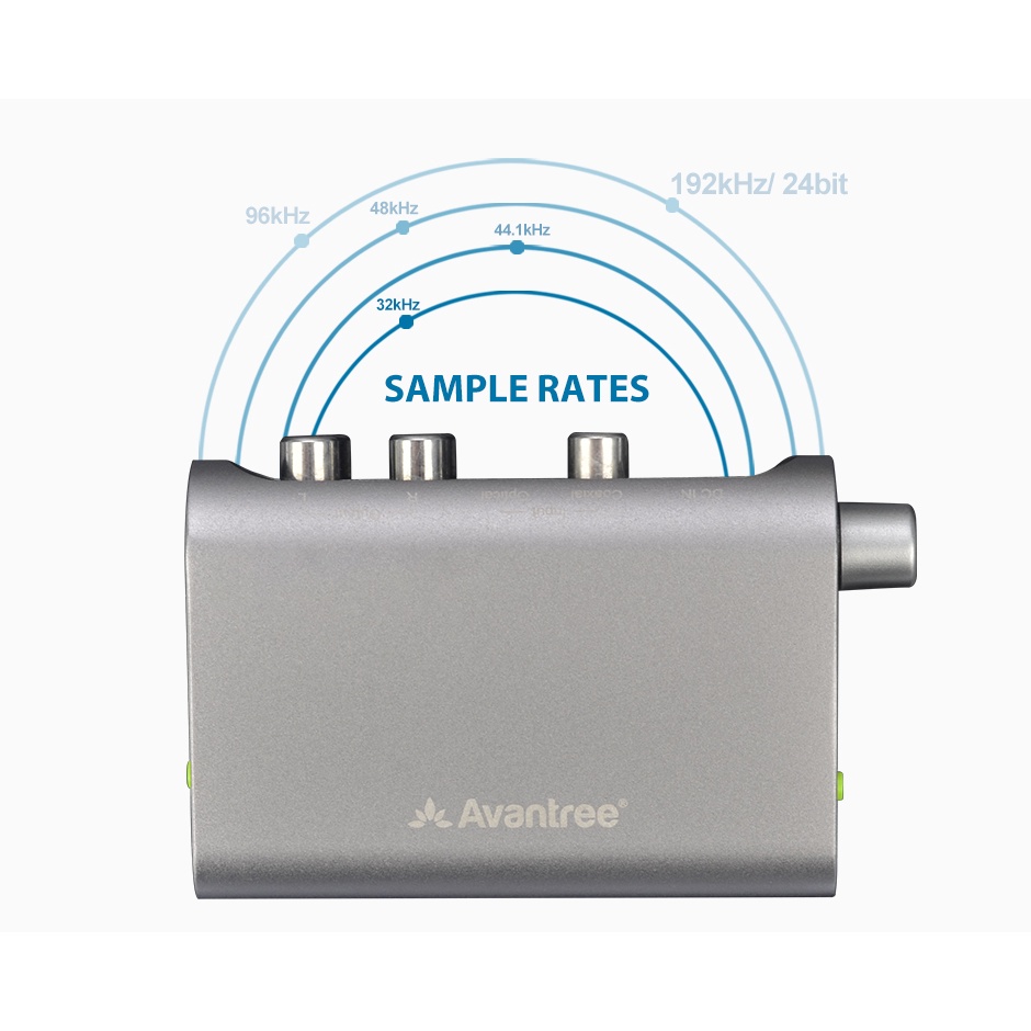 Avantree Digital to Analog Audio Converter Box Adapter with Tos link