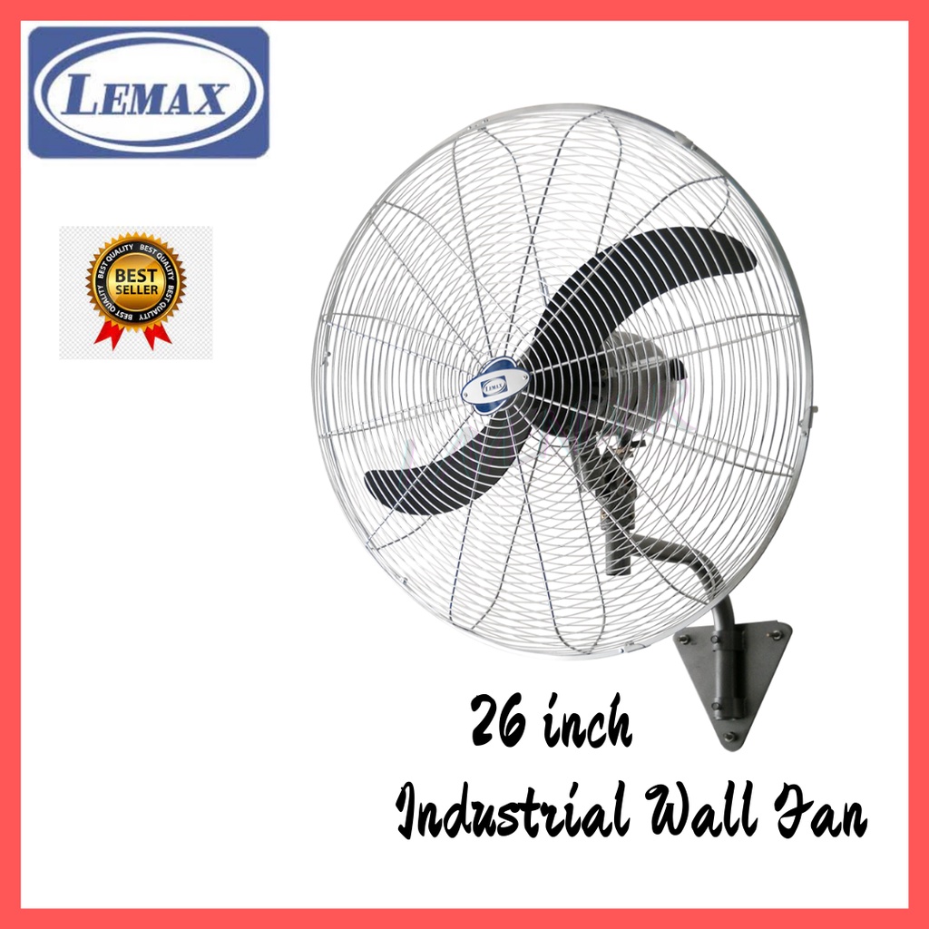 LEMAX IWF26 Industrial Wall Fan (26″)Powerful industrial fan Shopee