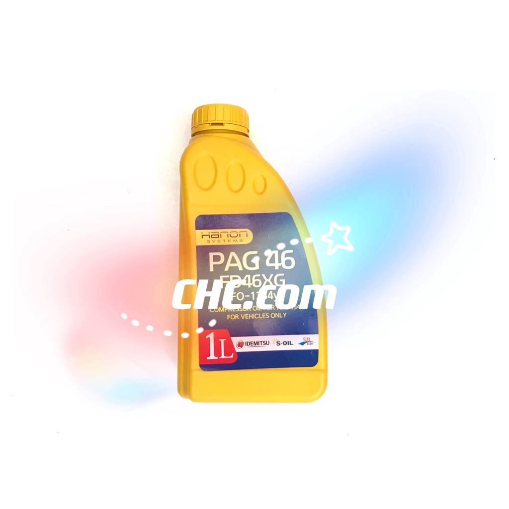 [HANON] Air Conditioner Compressor Oil PAG46 FD46XG R134a 1000ml ...