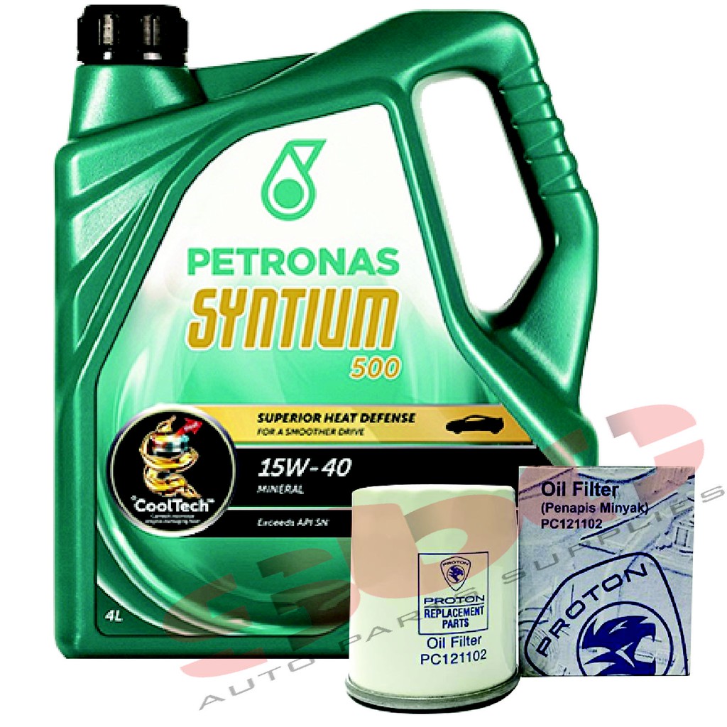 Buy Petronas Syntium 500 15W40 SN/CF Engine Oil 4L SeeTracker Malaysia