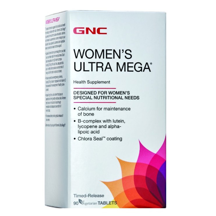 Gnc Women S Ultra Mega Multivitamin Mineral 90 Tablets 45 Day Supply Shopee Singapore