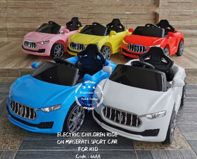 maserati kid car