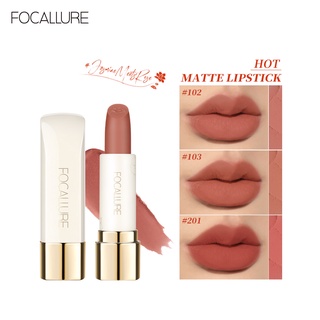 Image of Focallure Natural #JasmineMeetsRose Matte Lipstick--High Pigment Long-Lasting Waterproof Lightweight Non-Clump Soft Smooth